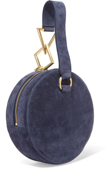 【Net-A-Porter独家发售】TARA ZADEH Azar 绒面革手拿包 3色可选