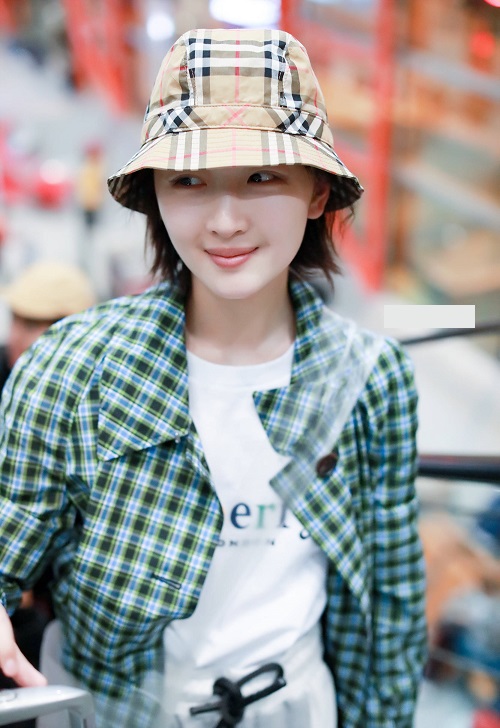 周冬雨同款！Burberry 巴宝莉 Vintage Check Bucket 彩虹格纹渔夫帽