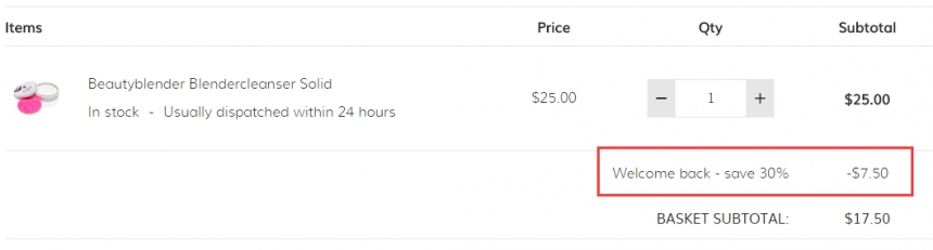 7折!Beautyblender 必备美妆蛋清洁皂