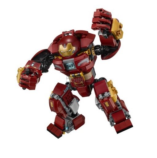 LEGO 乐高 超级英雄系列 76104 钢铁侠反浩克装甲 