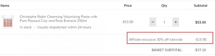 【55专享】CHRISTOPHE ROBIN 玫瑰头皮清洁膏 250ml