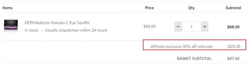 【55专享】DERMADOCTOR 德玛*生维C抗氧化紧致眼霜 15ml