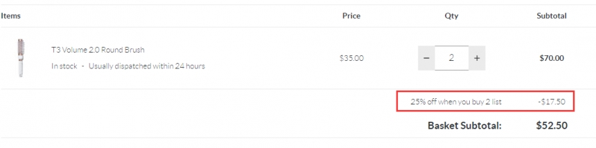 【55专享】两件7.5折！T3 颜值担当玫瑰金造型卷梳