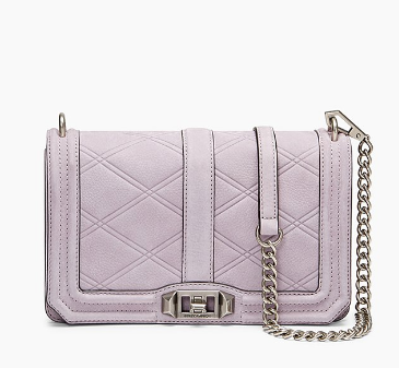 Rebecca Minkoff LOVE 系列 压花斜挎包