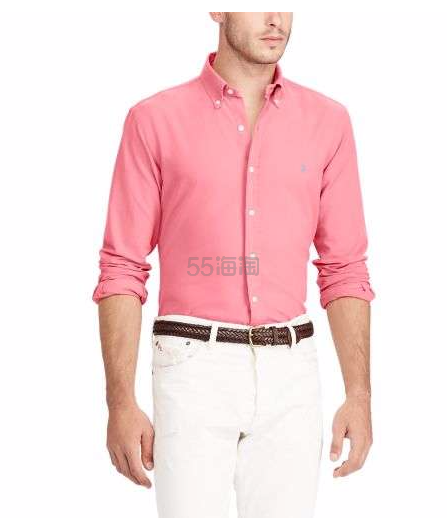 5色选！Ralph Lauren 拉夫劳伦 Slim Fit Oxford 男士纯棉衬衫 