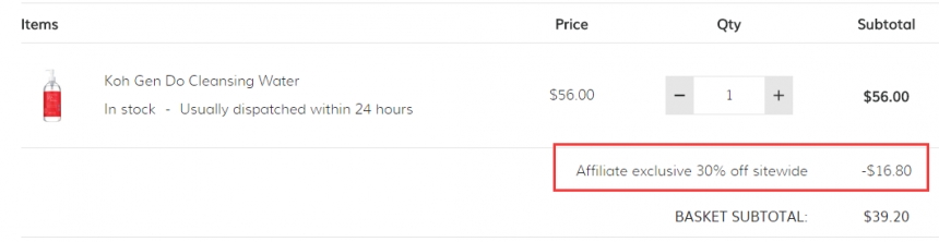 【55专享】KOH GEN DO 江原道 天然温和温泉卸妆水 480ml