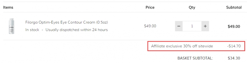 【55专享】补货！7折！FILORGA 菲洛嘉 360度雕塑眼霜 15ml