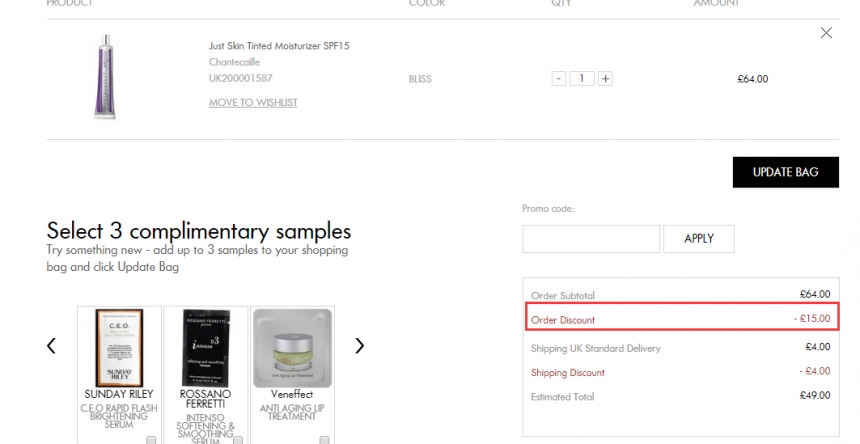 直减£15！CHANTECAILLE 香缇卡 保湿润色隔离霜 