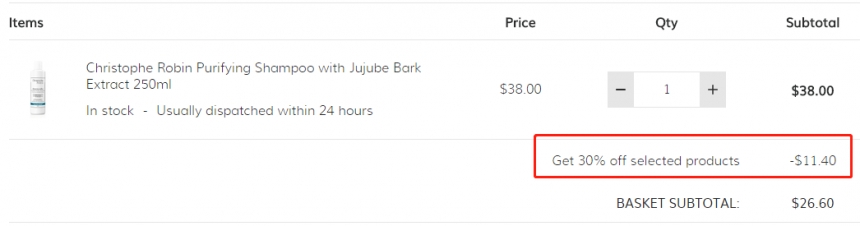 CHRISTOPHE ROBIN 头皮净化舒缓洗发露 250ml