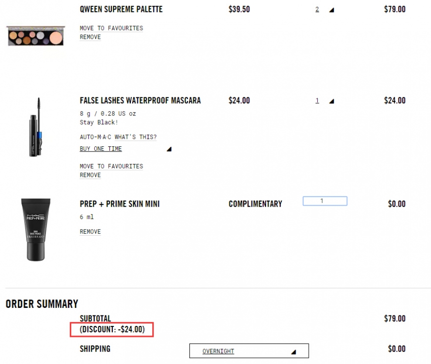 仅限一天！MAC Cosmetics：专业级彩妆产品