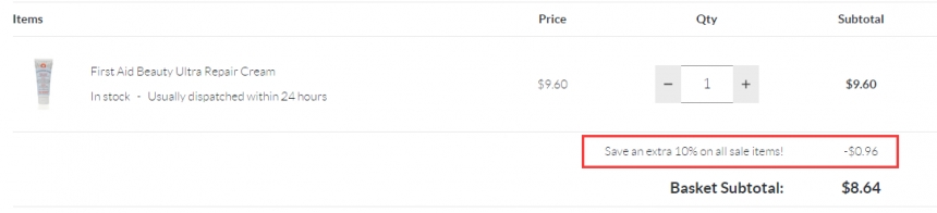 额外9折！FIRST AID BEAUTY FAB *美人修复面霜 60ml