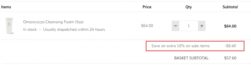 8折+额外9折！OMOROVICZA 匈牙利薄荷温和洁面 150ml