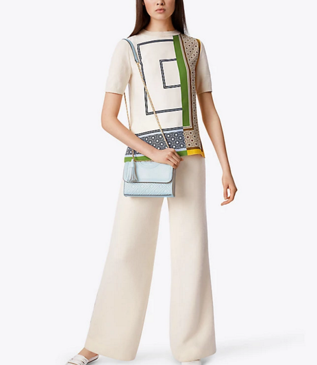 多色选！Tory Burch 汤丽柏琦 FLEMING 女士*链条包