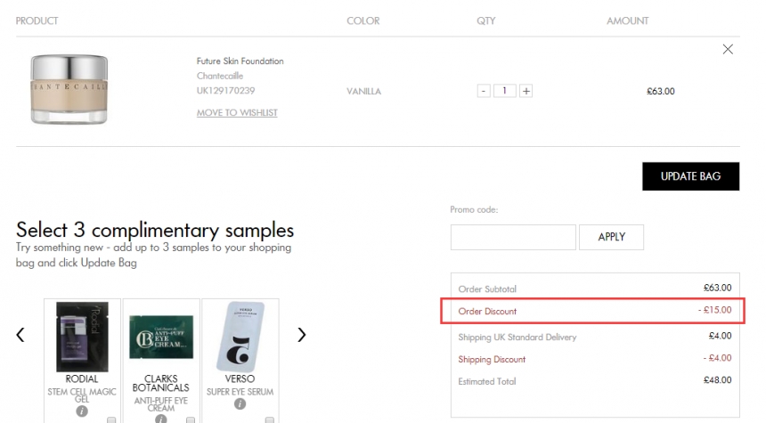 直减£15!CHANTECAILLE 香缇卡 未来粉霜