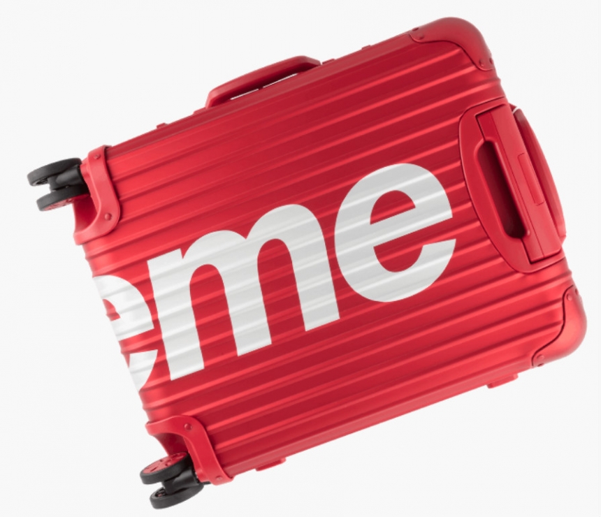 明星、土豪们都在用的年度*火爆单品 Supreme x RIMOWA 联名行李箱