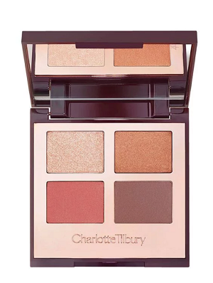 【新品||内附试色】Charlotte Tilbury CT 四色眼影盘 暖橘色系 新色号Transformeyes