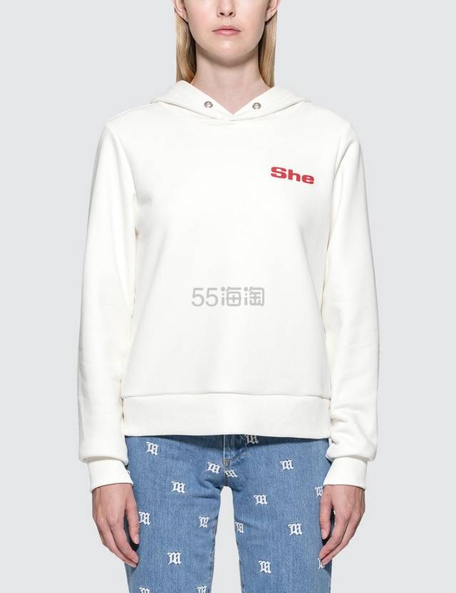【佟丽娅同款】MISBHV She 带帽卫衣