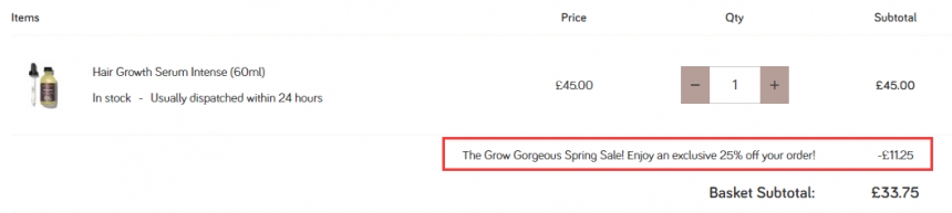 Grow Gorgeous **精华 加强版 60ml