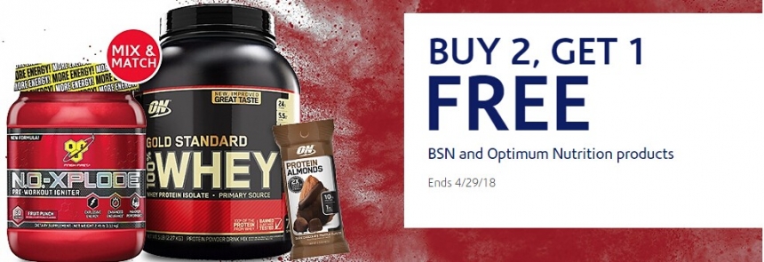 The Vitamin Shoppe：精选 BSN & Optimum Nutrition 运动营养补给