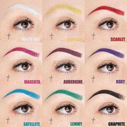 Kat Von D Beauty：彩色眉粉，眉胶，眉笔等眉部产品