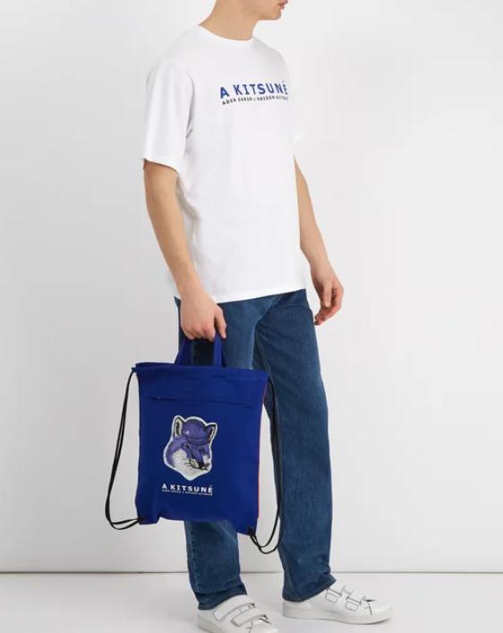 ADER ERROR X MAISON KITSUNÉ 联名款狐狸背包