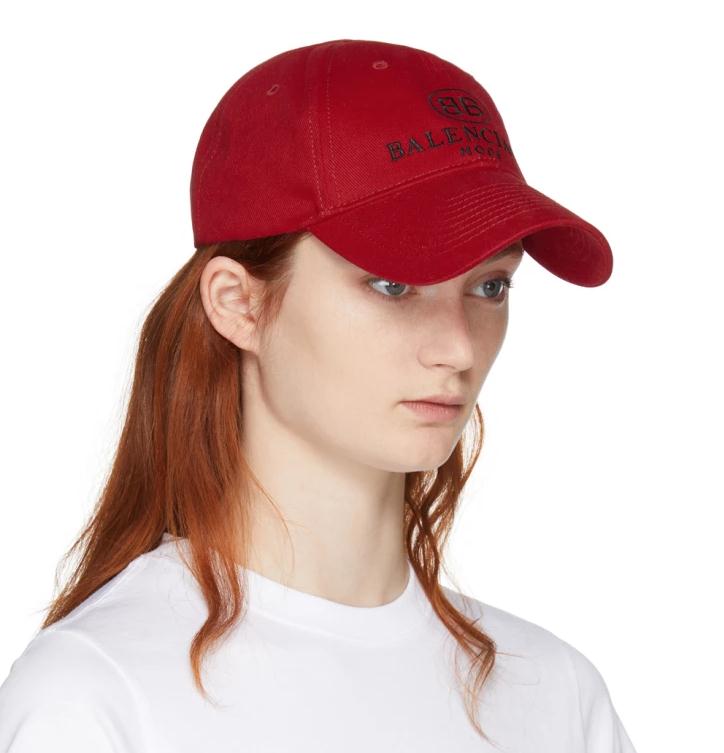 小红帽戴起来~Balenciaga Red BB Cap 红色棒球帽