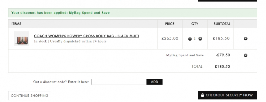 Coach Bowery 女士 斜挎包