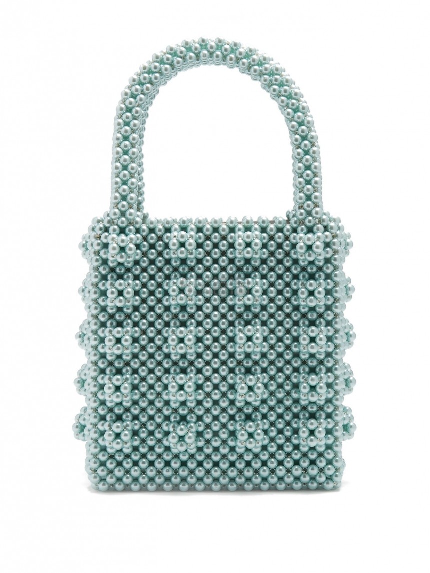 It Bag！ 伦敦小众品牌 Shrimps Antonia faux-pearl  bag 人造珍珠包
