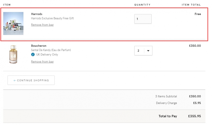 Harrods :全场大牌美妆护肤