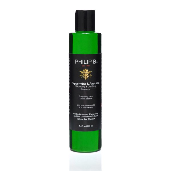 【适合夏季】7折！Philip B 薄荷鳄梨丰盈澄净洗发水 220ml