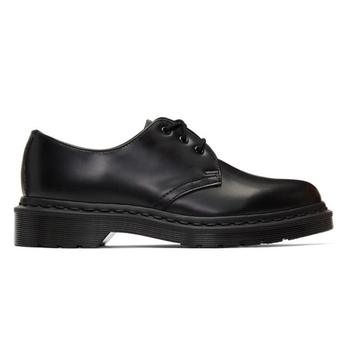 Dr. Martens Black 1461 Mono Derbys 女款全黑德比鞋