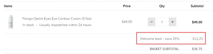 补货！7.5折！FILORGA 菲洛嘉 360度雕塑眼霜 15ml