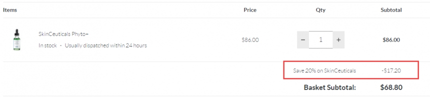 【55海淘节】SkinStore：SkinCeuticals 杜克 *学*妆护肤