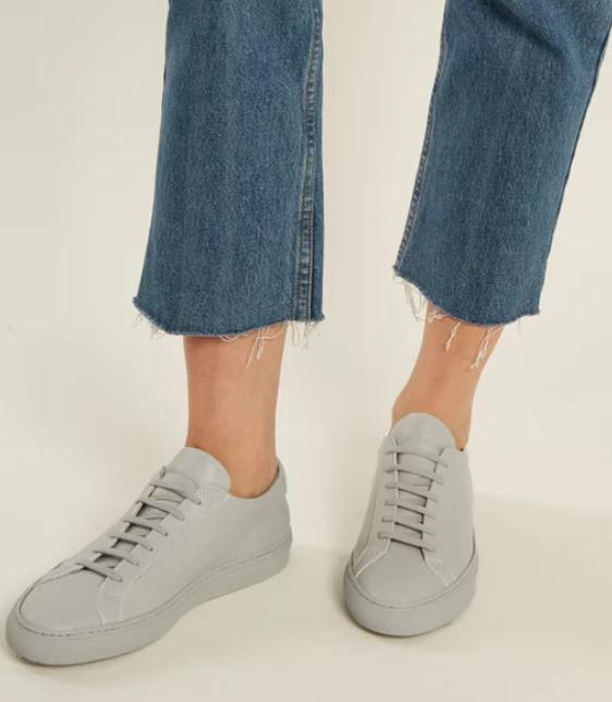 COMMON PROJECTS Original Achilles low-top leather trainers 女款小白鞋