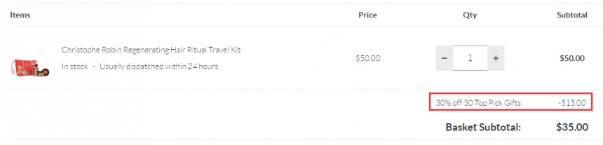 限时高返！CHRISTOPHE ROBIN 刺梨子柔顺护发套装