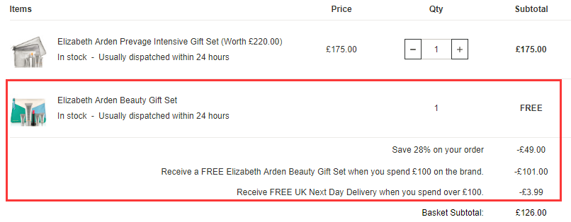 【限时高返】满额送价值£101护肤套装！Elizabeth Arden 伊丽莎白雅顿 橘灿护肤套装