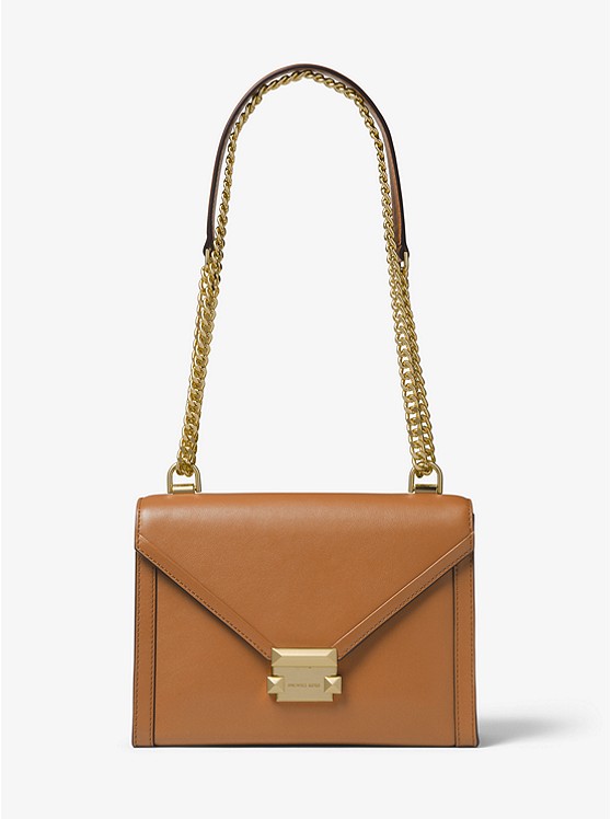 Michael Kors Whitney 18年新款 复古棕色肩背包 