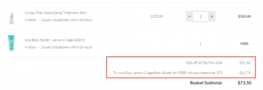 7折+送好礼!SUNDAY RILEY *好*精华 30ml