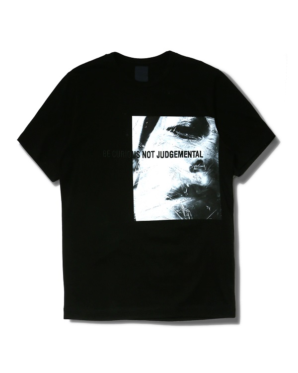 【55海淘节】迪玛希同款 JUUN.J 字母刺绣人像印花短袖 T 恤