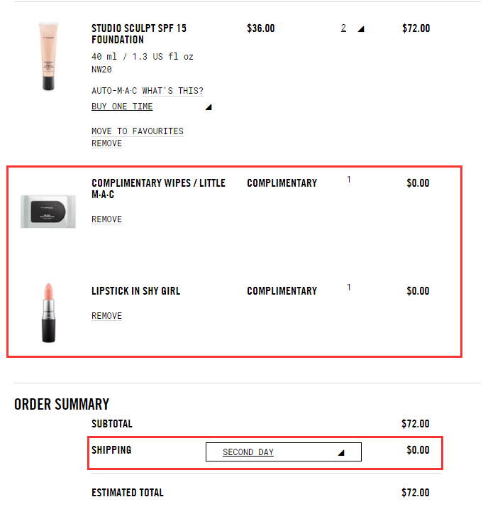 送正装！MAC Cosmetics：全场美妆护肤