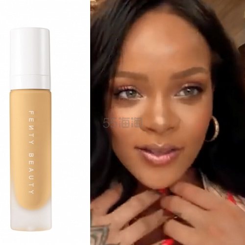【蕾哈娜 Vogue 视频同款】可直邮中国香港！Fenty Beauty 轻柔哑光粉底液