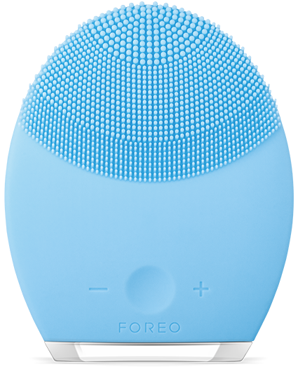 8折+满额送 Play 洁面仪！FOREO LUNA 标准2代 声波硅胶洁面仪 蓝色 混合性肤质