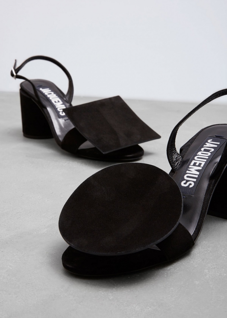 *后一双！Jacquemus Les Rond Carre shoes 高跟鞋 