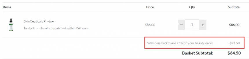 限时高返!SkinStore:SkinCeuticals 杜克 *学*妆护肤