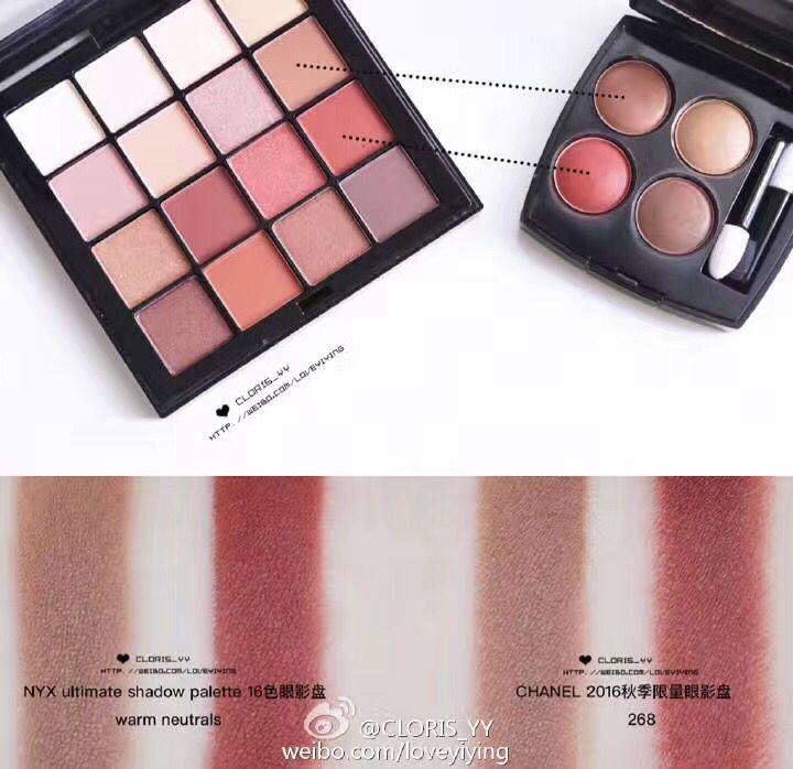 【不限购】9折！NYX 终极焕彩16色眼影盘 Warm Neutrals