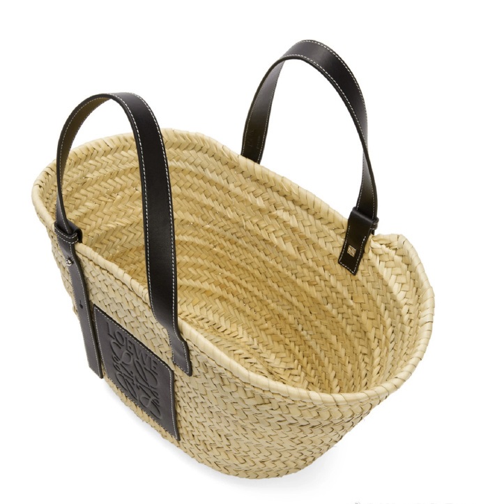 Loewe Beige & Black Basket Bag 罗意威 黑色 编织包包