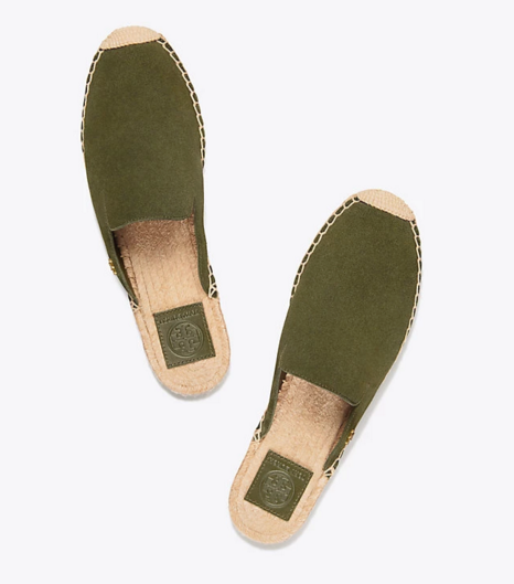 Tory Burch 汤丽柏琦 MAX ESPADRILLE 渔夫草编拖鞋 3色选