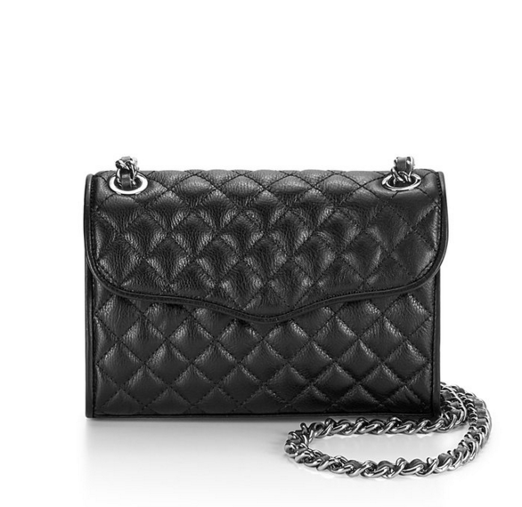 ！Rebecca Minkoff Mini Quilted Affair 女款经典菱纹斜挎包