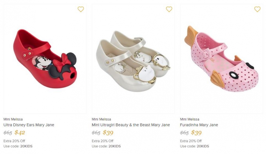 Gilt：精选 Mini Melissa 可爱果冻童鞋