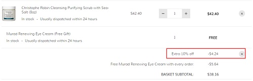 SkinCareRx：Christophe Robin 海盐头皮清洁霜、刺梨发膜 等 洗护产品